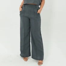 Women Pants - Xám - Xem 4