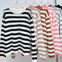 Women Knit Tops - 黑色 - 查看 2