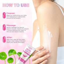 Crema blanqueadora ELAIMEI para partes íntimas, axilas y rodillas. Crema blanqueadora y oscurecedora hidratante de larga duración para partes íntimas de 60 g - Rosa - Ver 6