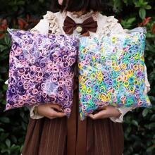 100 条高弹力时尚多色发带适合女士日常使用马尾辫发绳 - 款式 - 查看 5