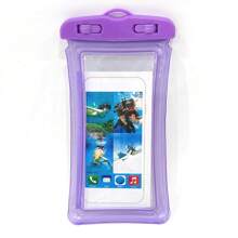 1pc Transparent Mobile Phone Airbag Waterproof Bag Swimming Waterproof Shockproof Bag With Touch Screen Function Outdoor Phone Protective Cover (With Hanging Rope)