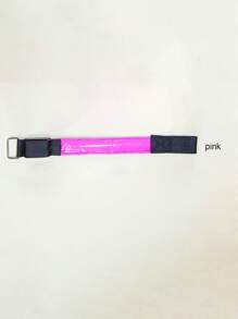 1pc LED Light-Up Armband With Replaceable Battery, Night Running Safety Signal Lamp Reflective Armband Foot Ring, Powered By 2 CR2032 (Batteries Included) - Multicolor - View 15