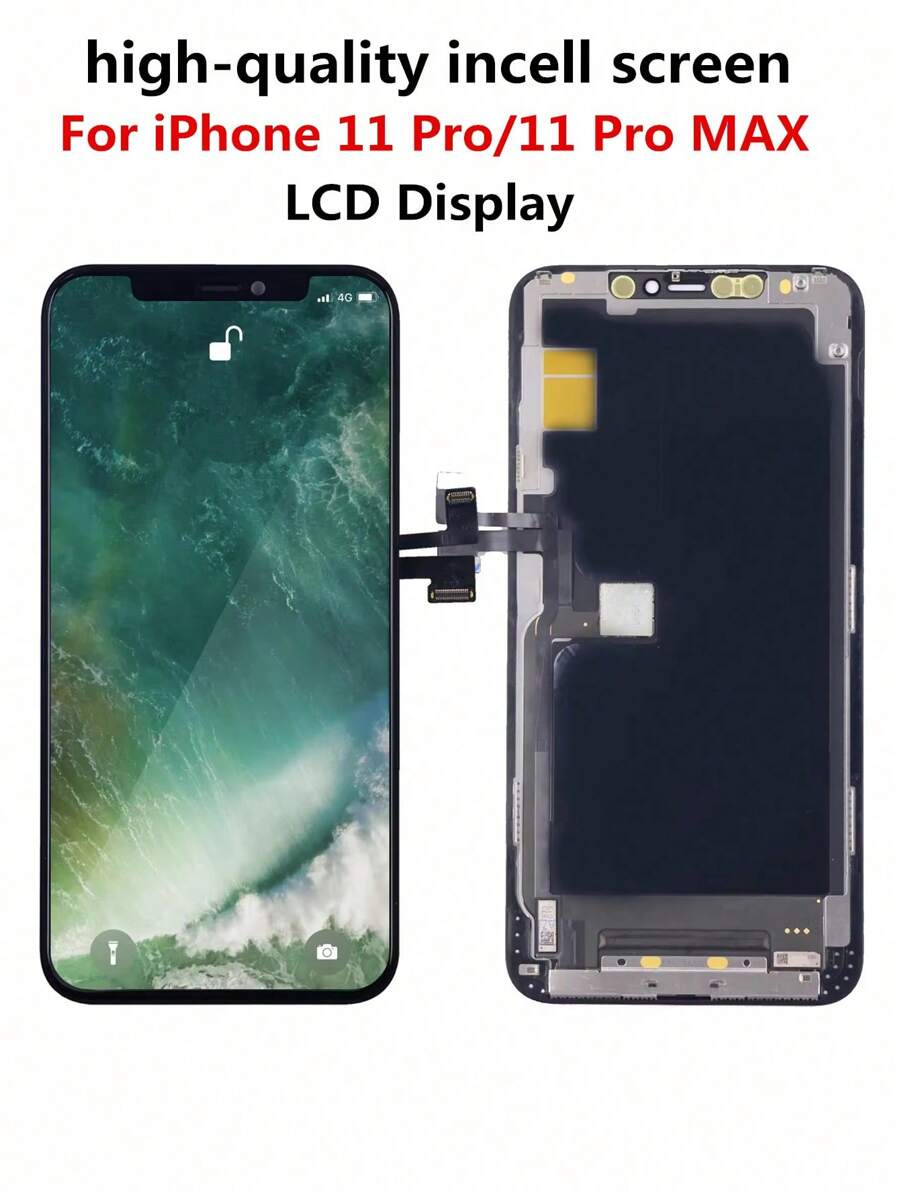 Lựa Chọn Tốt Nhất Màn Hình Incell Tương Thích Với IPhone 11 Pro 11 Pro MAX Màn Hình Hiển Thị LCD Bộ Số Hóa Cảm Ứng Thay Thế - màu đen - Xem 1