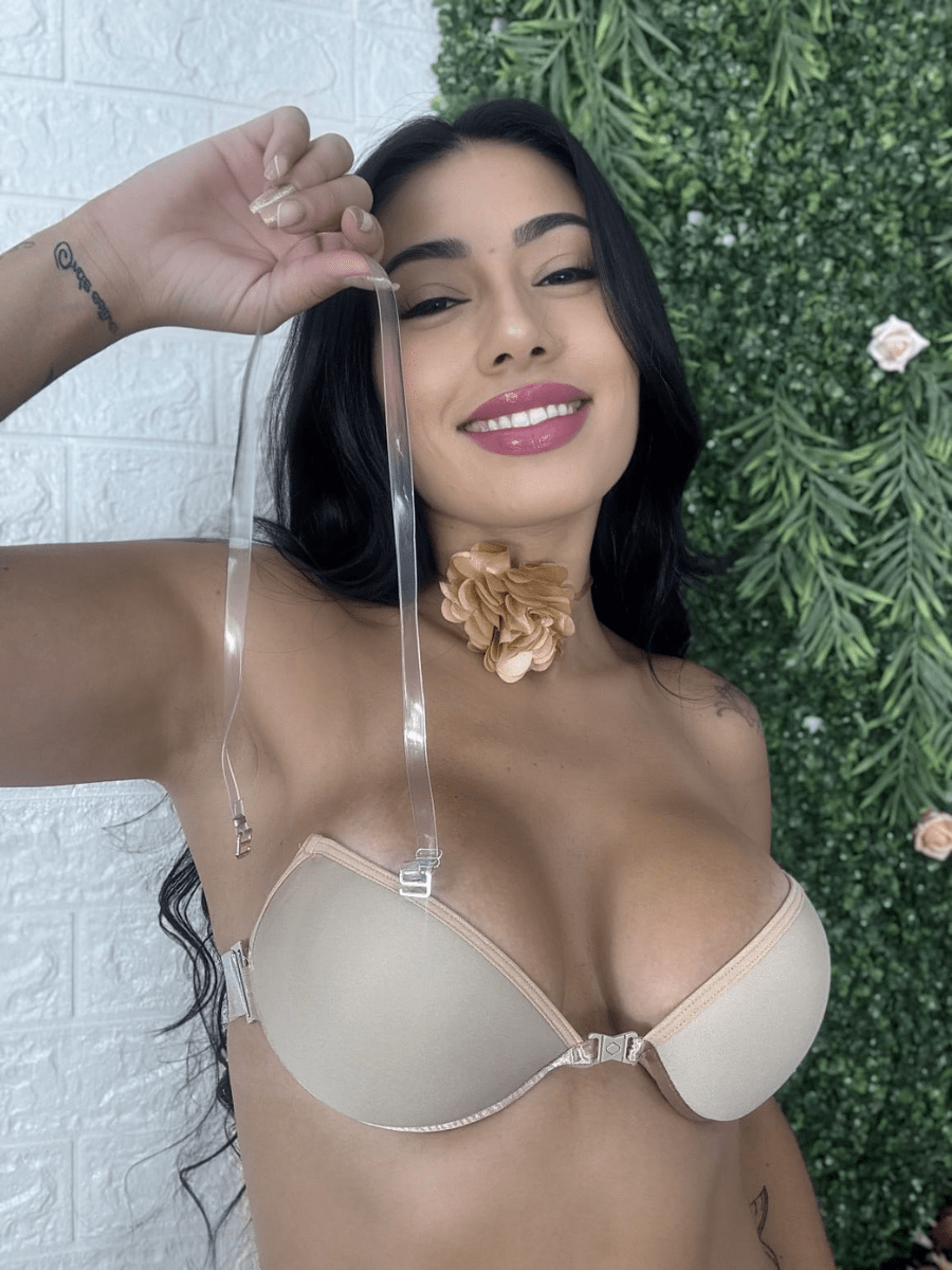 Sutiã Silicone Costa Nua Invisível Discreto Com Bojo