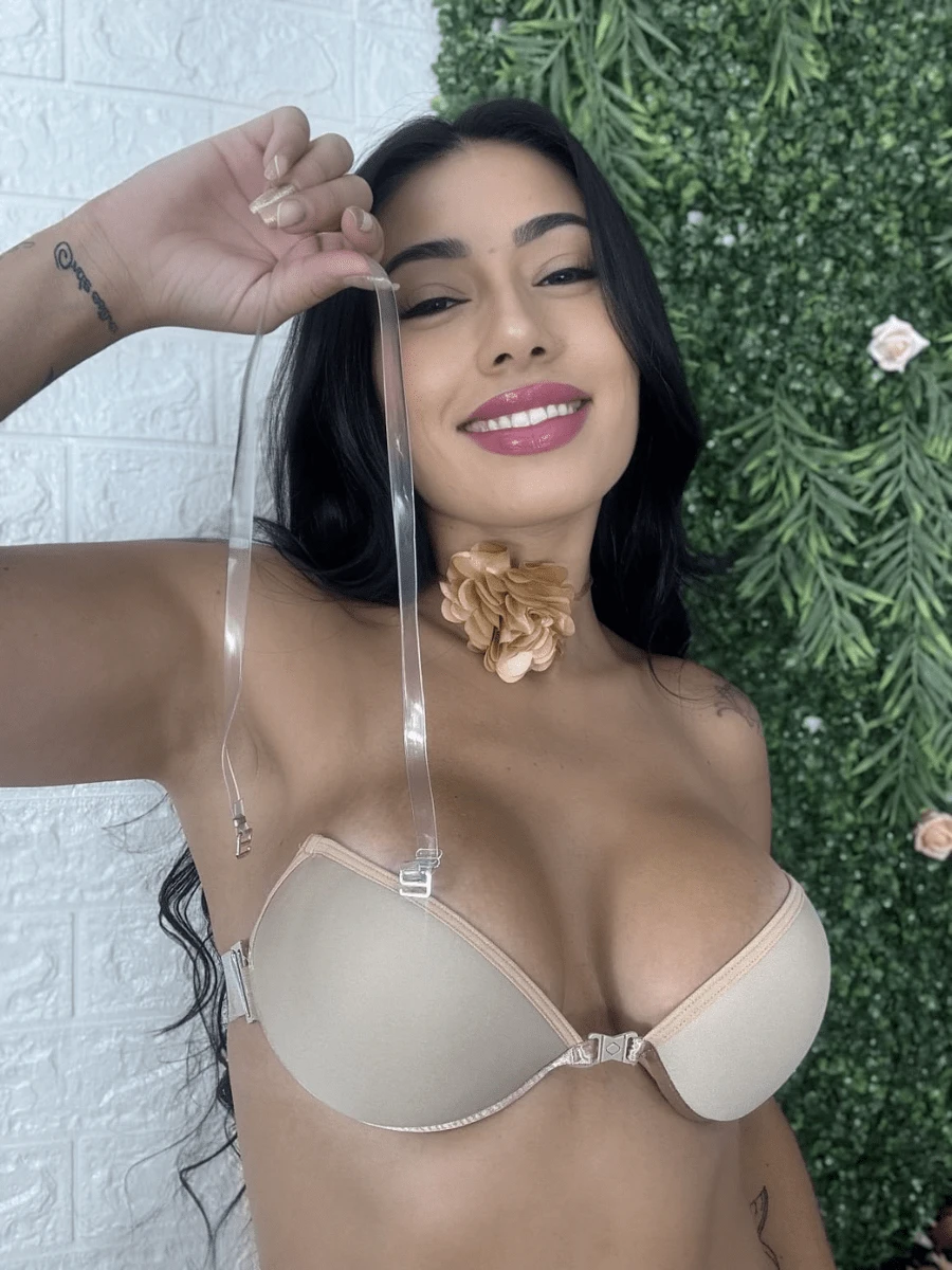 Sutiã Silicone Costa Nua Invisível Discreto Com Bojo