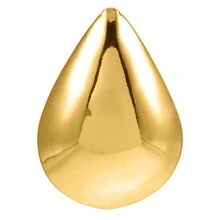 1 pieza de pendientes dorados con patrón, opción de combinación gratis adecuada para uso diario en citas DIY - Dorado - Ver 6