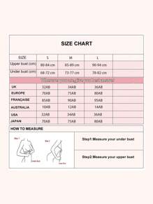 Women Lingerie: Lace Wrapped Chest Backless Vest With Padding, Prevent Light-Transmission Bra, Push-Up Bra With Soft And Breathable Texture, V-Shaped Beauty Back And Anti-Sagging Sports Bra In White - Khaki - View 7