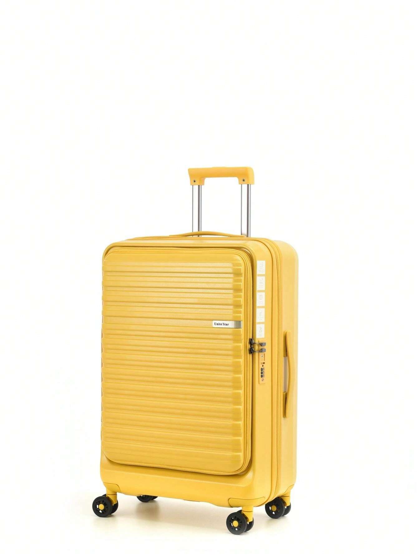 Valigia Leggera Hampton&Stewart In Nylon, Espandibile 20/24/28 Pollici Con 4 Ruote