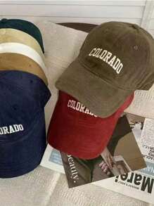 1入棒球帽，深頂設計，可調整帶扣，繡有logo，寬邊，適用於戶外活動和約會，男女均可