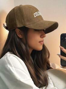 1入棒球帽，深頂設計，可調整帶扣，繡有logo，寬邊，適用於戶外活動和約會，男女均可