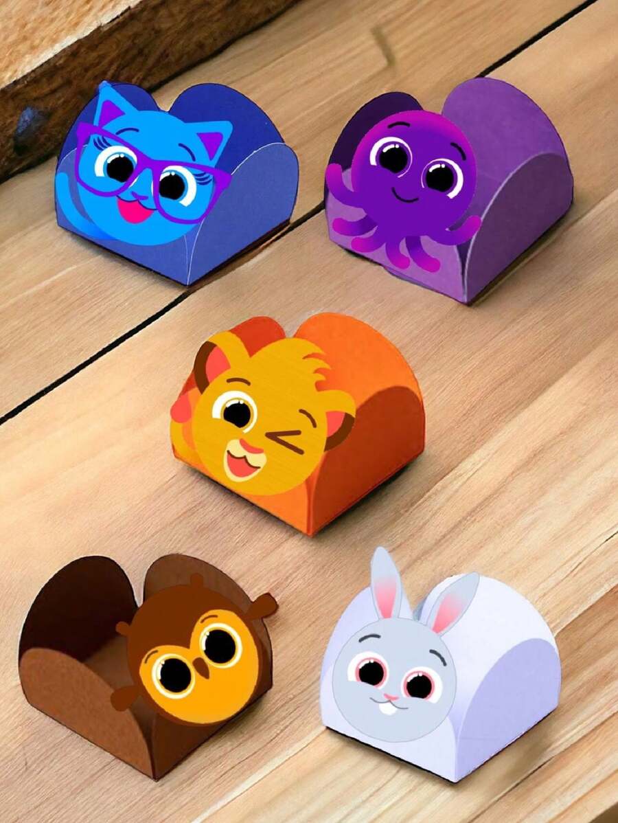 50 Forminhas Personalizadas Tema Bolofofos