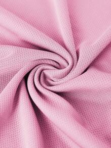 Muscle Man Gym Fitness Sleeveless Tank Top, Running Sports Shirt Suitable For Weight Lifting, Outdoor Leisure, Basketball, Football - Pink - View 3