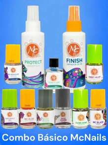Complete KIT 11 Basic McNails For Nail Application - Orange - View 3