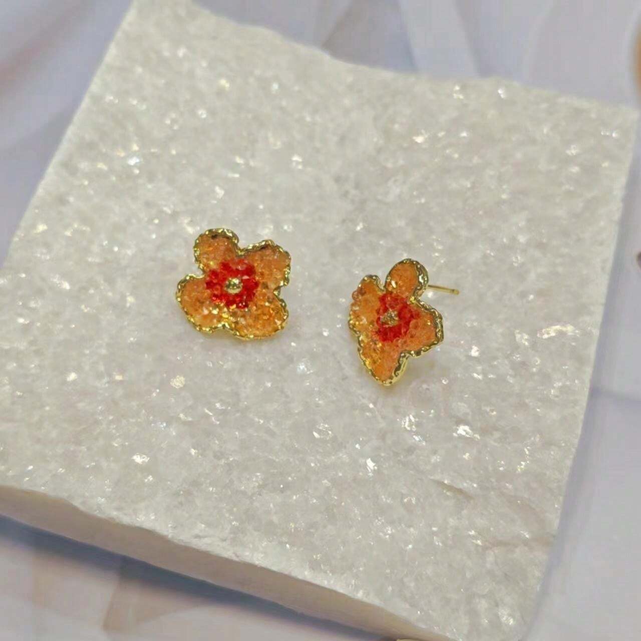SALAN Orecchini A Luna In Argento 925 Con Zircone: Mini Orecchini A Bottone Per Donna, Regalo Elegante