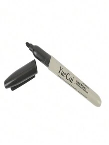 12 Permanent Colored School Office Pens Back To School - Black - View 3