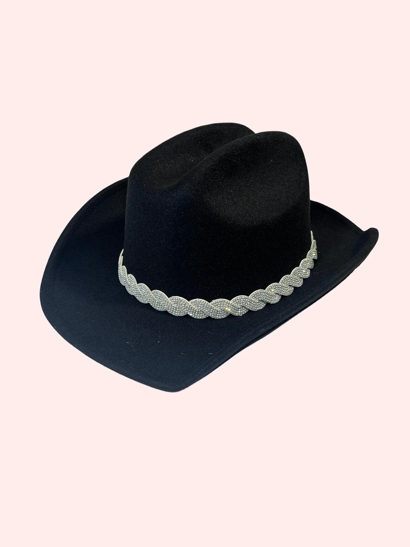 Western Cowboy Hut Damen - Party Hut Mit Strass & Fransen Für Hochzeit