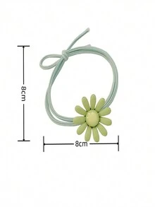 5件装韩版手链头绳两用红网红ins花朵发圈可爱弹力发圈发饰女