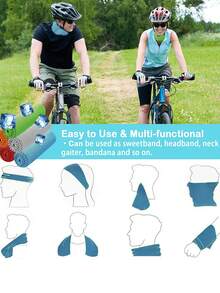 1入組涼感運動毛巾快干冰涼毛巾，適用於瑜伽、運動、健身、露營、戶外 - 綠色 - 查看 7