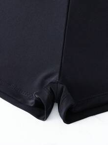 Women's USA Flag Print Two Pieces Swimwear Summer, 4th Of July - Black - View 7