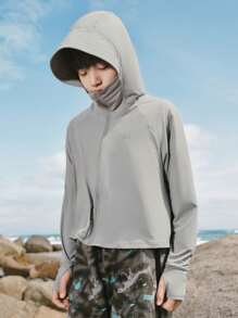 Balabala Children's Sunscreen Clothing For Girls, 2024 Summer, Boys' Skin Breathable, Baby And Parent - Grey - View 3