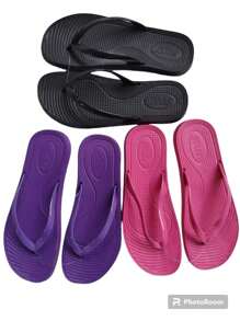 Sandalias pata gallo para mujer ligera y comodas - Rosa Fucsia - Ver 4