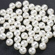 4Amazonia 20/30/50/100入組復古迪斯可球珠，可愛銀色反光鏡面圓珠，適用於DIY手鍊、項鍊、耳環製作 - 白色 - 查看 14