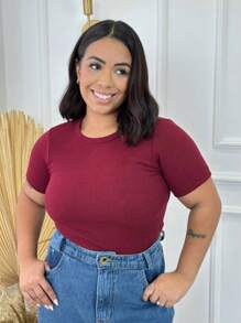 Women Blouses - Maroon - View 3