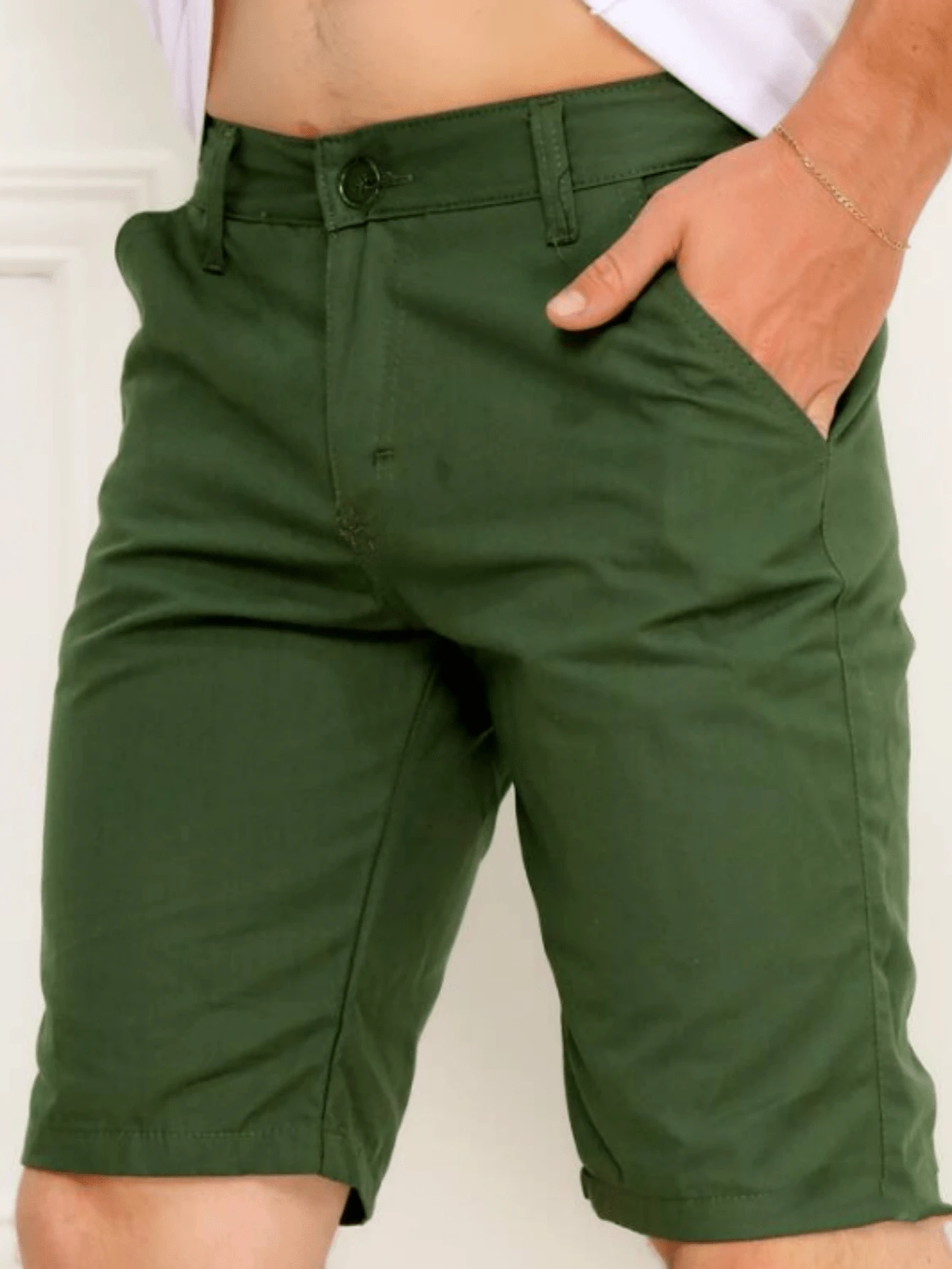 Men Shorts - xanh quân đội - Xem 1