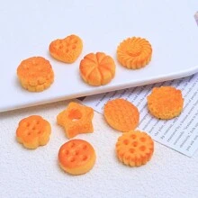 10 chiếc Đồ chơi mô phỏng thực phẩm bằng nhựa ngẫu nhiên Vật liệu tự làm, bao gồm trang trí vỏ điện thoại, bộ phận làm đồ trang sức và trang trí phẳng sáng tạo - Đồ chơi thực phẩm mô phỏng - Xem 13