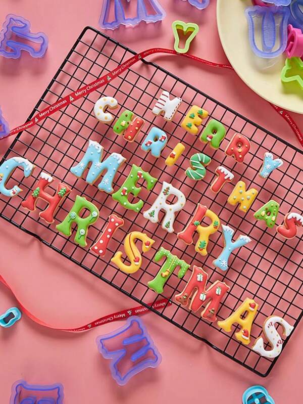 قوالب قطع كعكة الأحرف الإنجليزية الكبيرة والصغيرة والأرقام، أدوات بصمة البسكويت، قوالب بلاستيكية للأحرف والأرقام البسكويت، قوالب بصمة الرمز على الكعكة المغطاة بالفوندان، قوالب بصمة الشوكولاتة على الكعكة المغطاة بالفوندان، أدوات خبز DIY، ملحقات خبز المطبخ، مناسبة لتجمعات العائلة وأعياد الميلاد والزينة والملابس والهدايا والديكور