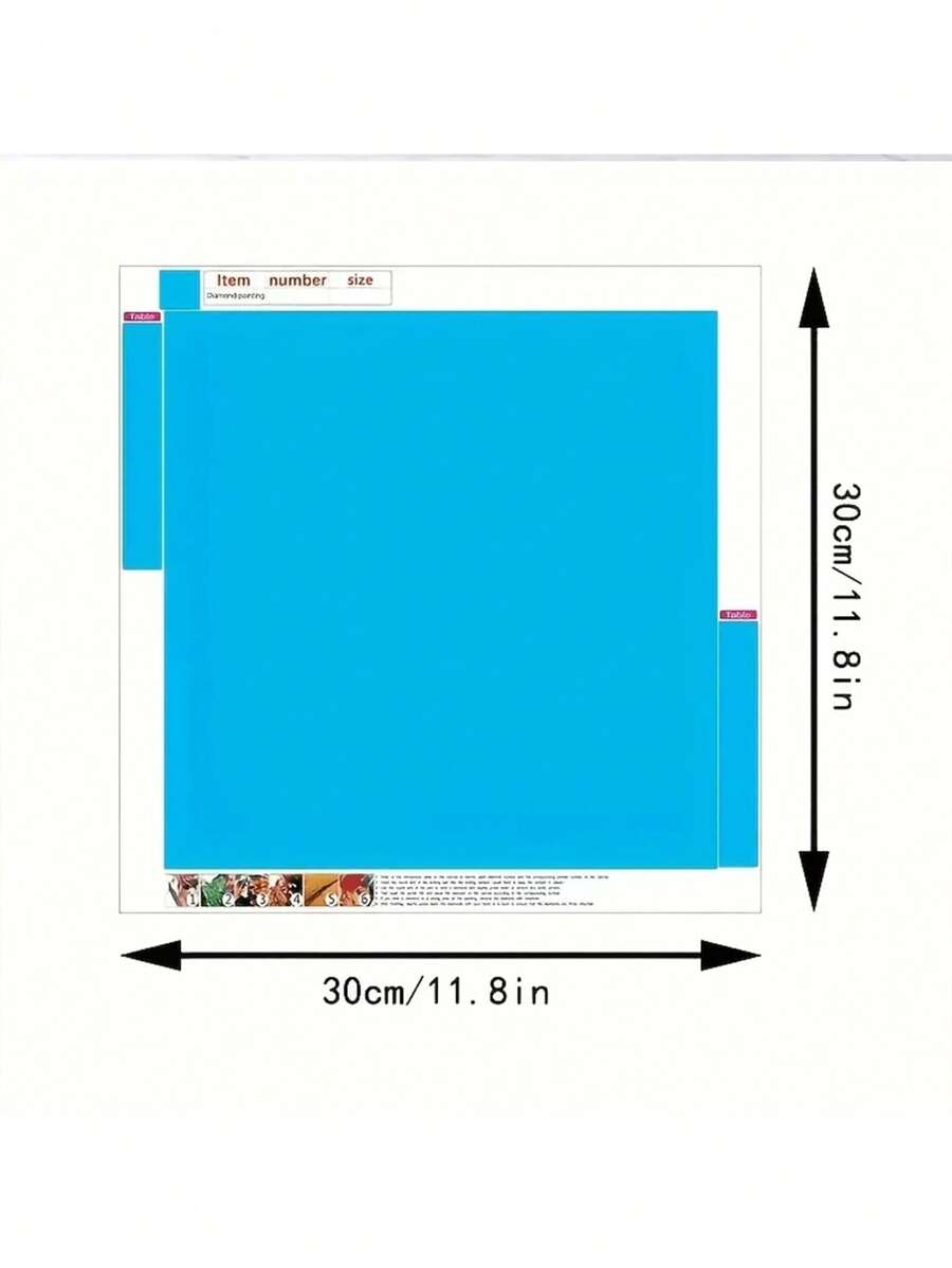 1pc 5D DIY Diamond Painting Full Round Cross Stitch Kit Diamond