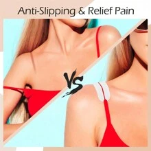 Silicone Bra Strap Cushions Holder, 2Pairs Non-Slip Shoulder Protectors Pads Women's Bra Strap Pads For Women Ease Shoulder Discomfort Camping Camping Stuff - Multicolor - View 7
