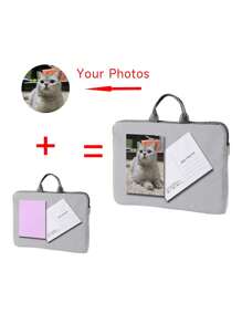 1 Piece Customized Computer Bag, Unique Design (Photos, Landscapes, Illustrations), Large Capacity, Lightweight, Fashionable, Best Choice For Gifts Shop Back To School