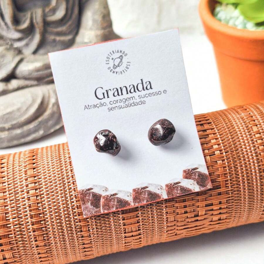 Women Stud Earrings - Rojo - Ver 1