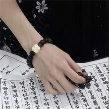 暢銷款風獅子暖色系手鐲，男女皆宜，好運象徵，給情侶和朋友的絕佳禮物 - 手鍊 - 查看 7