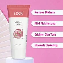 GZE 皮膚更新身體乳液，含 AHA、乳酸與乳木果油配方，溫和去角質，為易患毛囊角化症 (KP) 的肌膚提供光澤與保濕 - 玫紅色 - 查看 3