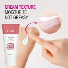 GZE 皮膚更新身體乳液，含 AHA、乳酸與乳木果油配方，溫和去角質，為易患毛囊角化症 (KP) 的肌膚提供光澤與保濕 - 玫紅色 - 查看 4