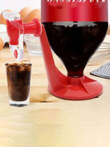 Dispensador De Agua Invertido - Dispensador De Soda Casera Para Bebidas Carbonatadas De Gran Volumen - Innovador Dispensador De Agua Pequeño - Rojo - Ver 1