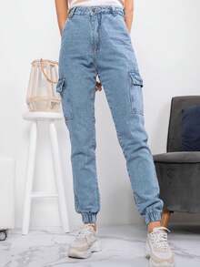 Women Jeans - Rửa nhẹ - Xem 2