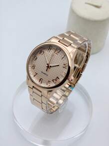 Relógio de quartzo feminino casual + pulseira
