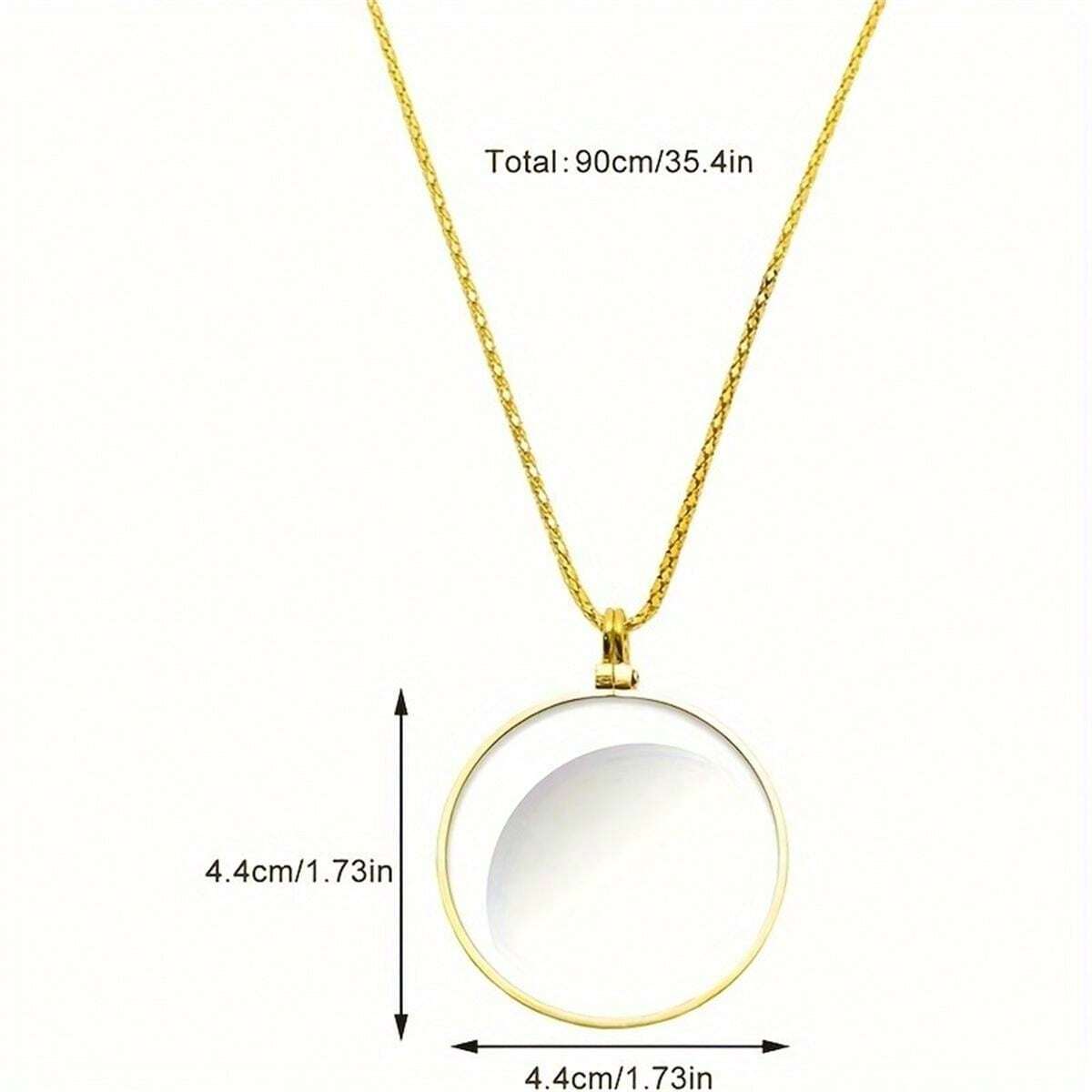 Collar De Mujer Con Colgante De Concha En Plata Bañada En Oro | Longitud 45 Cm, Diseño Veraniego Y Elegante