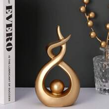 1pc Abstract Sculpture Modern Home Decoration Living Room Desktop Office Decoration - Multicolor - View 10