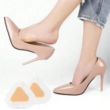 Protector de talón de gel 10 piezas, adhesivo de pie, almohadilla de forro de talón, adhesivo para el cuidado de los pies del zapato