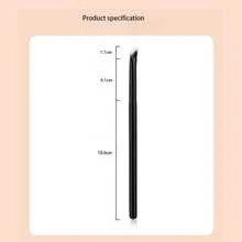 Triangle Flat Brush For Concealer, Precisely Conceal Tear Troughs, Nasolabial Folds, Highlights And Contours With Streak-Frees - Black - View 6