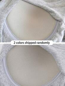 Débardeur long et ajusté pour femmes, côtelé, avec soutien-gorge rembourré, à la fois tendance, simple, confortable et respirant avec de larges bretelles. Ce top unicolore peut être porté à l"intérieur et à l"extérieur afin de couvrir et rehausser la poitrine.