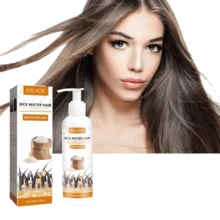 Eelhoe Rice Density Hair Shampoo Limpieza Profunda Humectante Raíces Densas Fijación Cuidado Del Cabello Shampoo - Beis - Ver 1