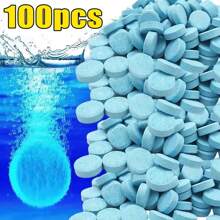 100PCS 2024 Nieuwe Auto Voorruit Cleaner Auto Bruistablet Glas Water Solid Cleaner Universele Auto Accessoires Spray Cleaner