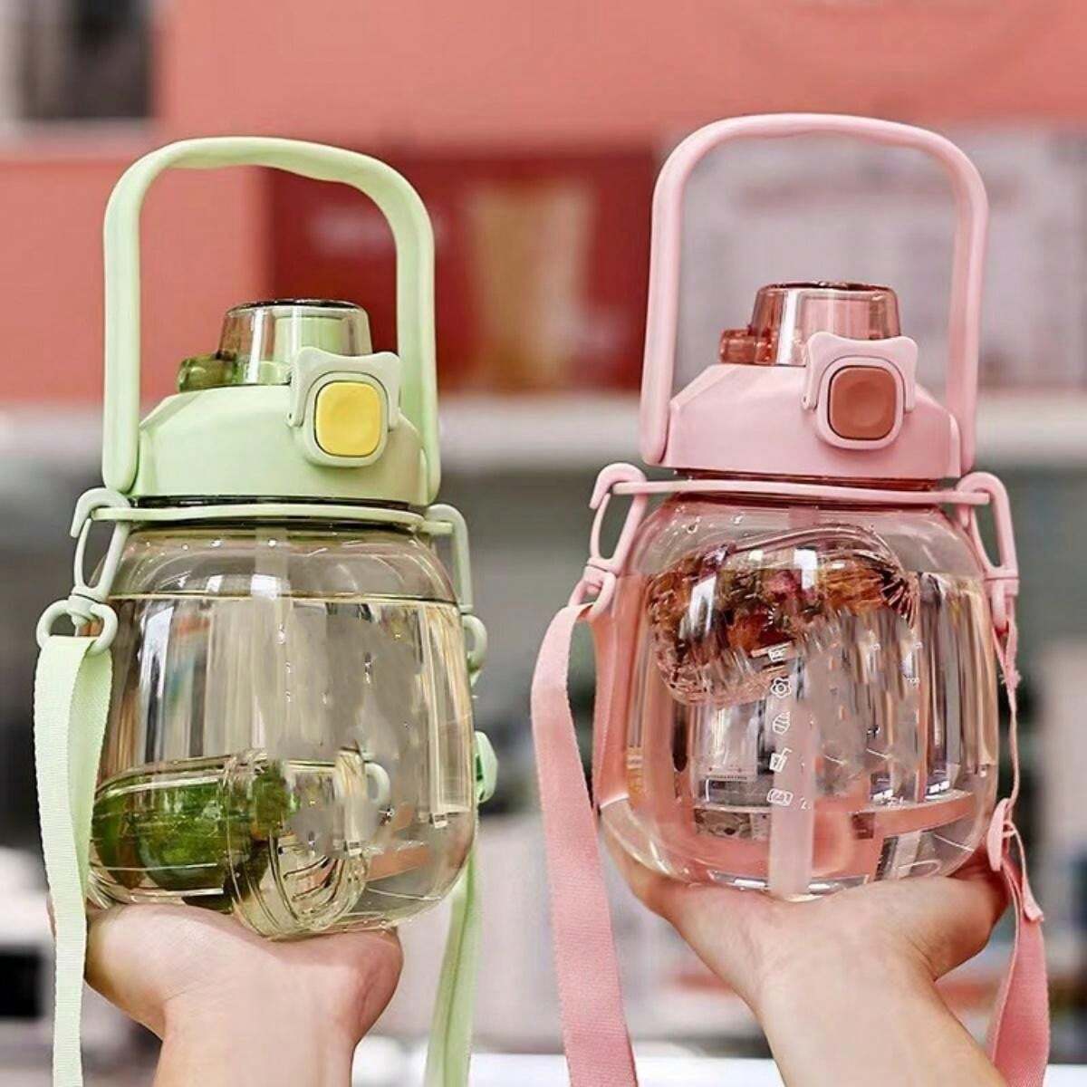 Gourde Enfant 600 Ml Anti-fuite Avec Infuseur à Fruits - Sans BPA - Pour école, Sport, Sorties - Design Dinosaure - 6