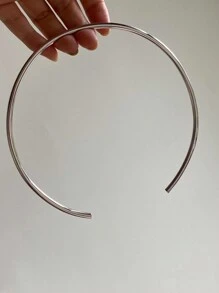 Minimalist Cuff Choker - Yellow Gold - View 5
