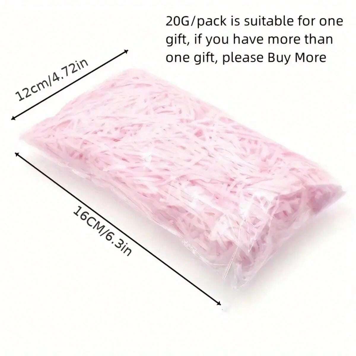 1 Pack, 20g Creative Raffia Gift Box Filler Perfect For Birthday